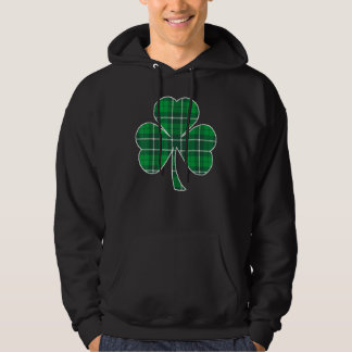 Moletom St Patricks Day Irish Green Buffalo Plaid Shamrock