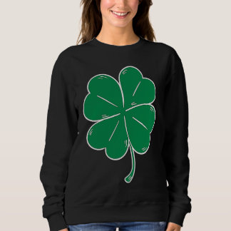 Moletom St Patrick's Day Parade Solo Clover Lucky Leaf Dri