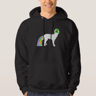 Moletom St Patrick's Day Rainbow Dog  Mudi