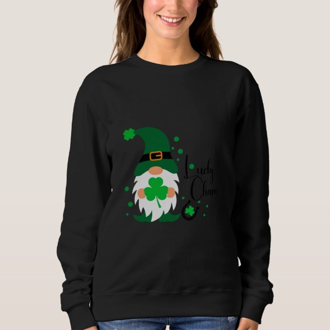 Moletom St Patricks Day Women Boys Kids Men 39 (Frente)