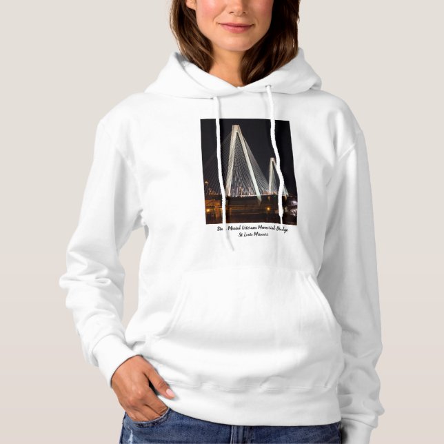 Moletom Stan Musial Veterans Bridge Hoodie (Frente)