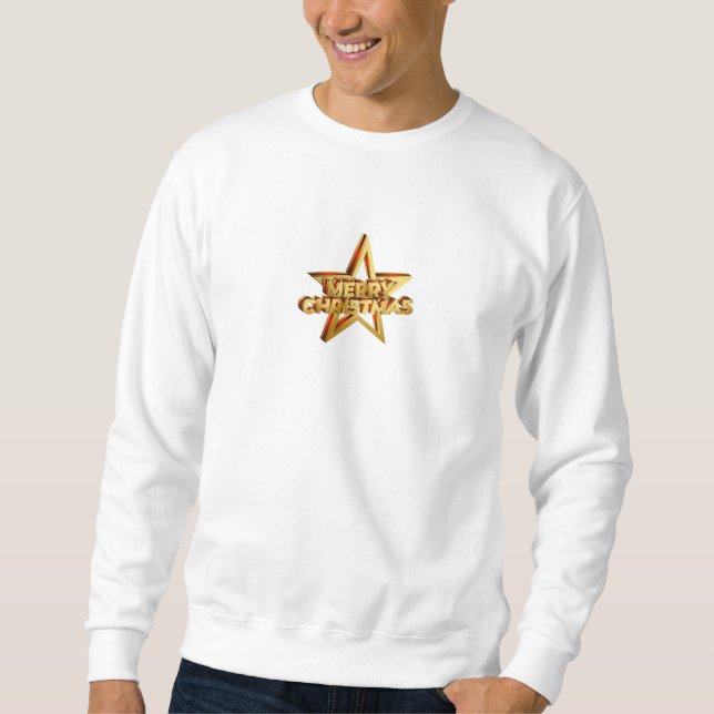 Moletom Star Feliz Natal (Frente)