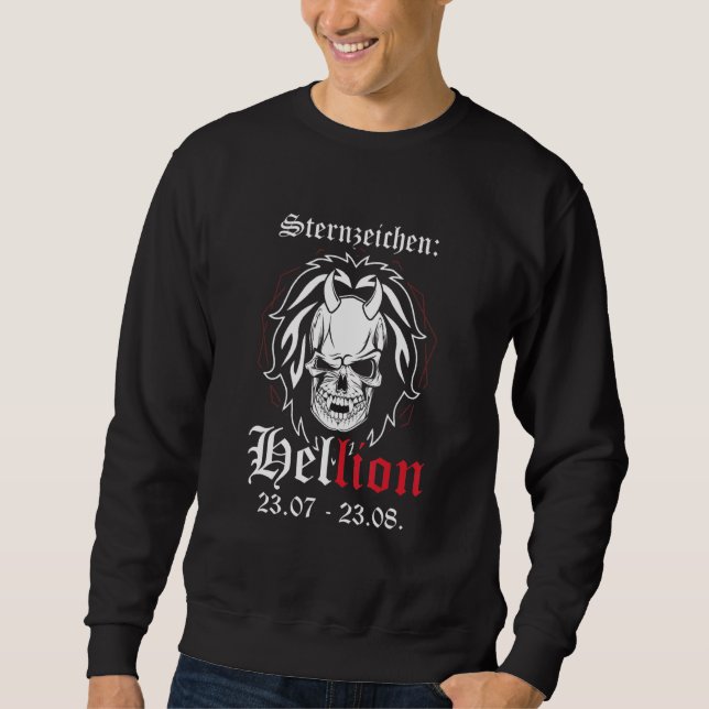 Moletom Star Sign Rock Hellion For Lion (Frente)