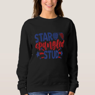 Moletom Star Spangled Study 4 De Julho Patriótico