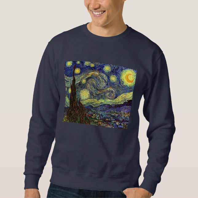 Moletom Starry Night, Van Gogh (Frente)