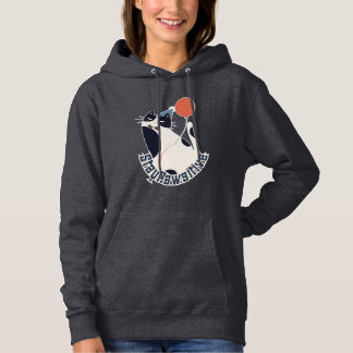 Moletom Stay Pawsitive Cute Tuxedo Cat Motivational Hoodie