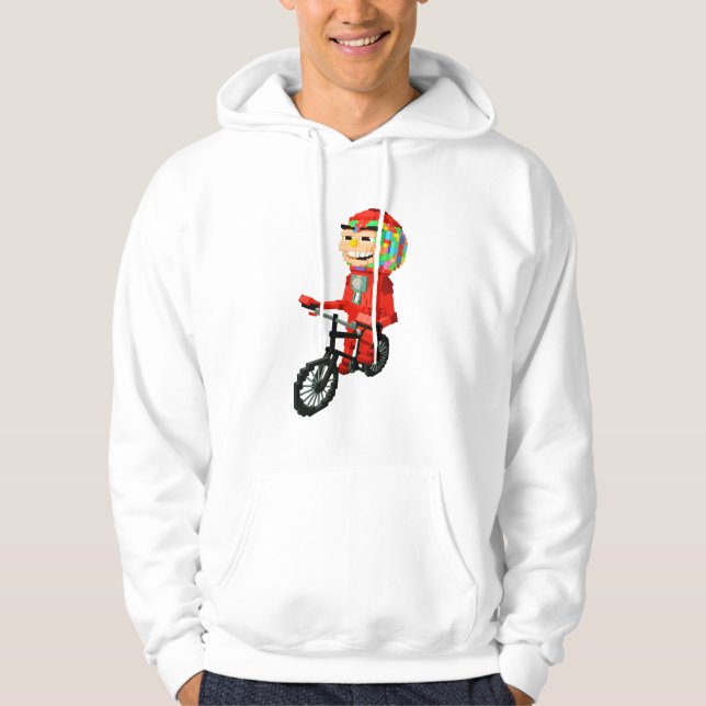 Moletom Steal a Brainrot Secret Rare Chicleteira Biciclete (Frente)