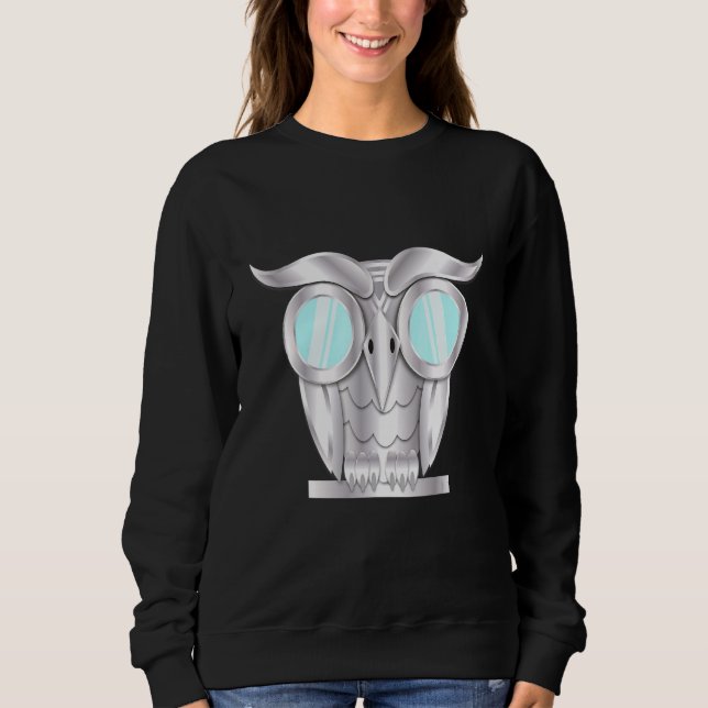 Moletom Steampunk Owl (Frente)