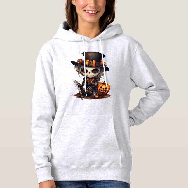 Moletom Steampunk Skeleton Hoodie (Frente)