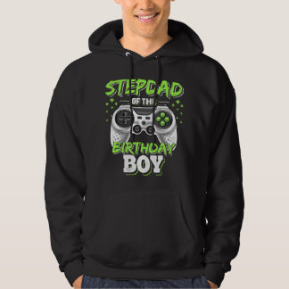 Moletom Stepdad of Birthday Boy Matching Video Game Birthd
