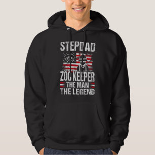 Moletom Stepdad Zoo Guarda O Homem A Legenda Retro Usa Fl