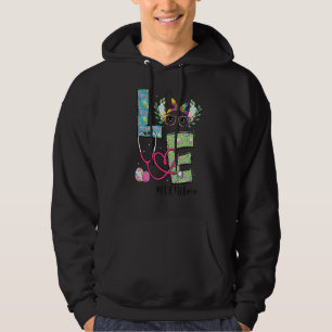Moletom Stethoscope Love Nicu Enfermeira Bunny Rabbit Cujo