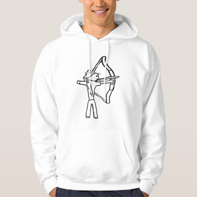 Moletom Stickman de Arquearia (Frente)