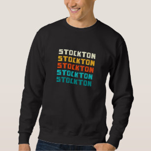 Moletom Stockton California Vintage Ca Retro Collection Am