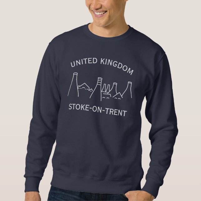 Moletom Stoke-On-Trent, Reino Unido (Frente)