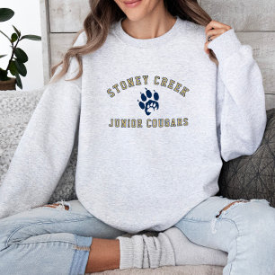 Moletom Stoney Creek Junior Cougars Pata de Cinza Aconcheg