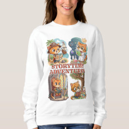 Moletom Storytime Adventures – A Journey Through Books