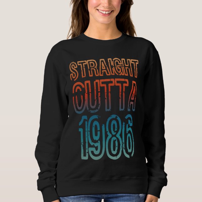 Moletom Straight Outta 1986 (Frente)