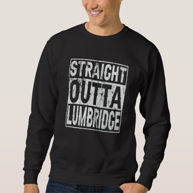 Moletom Straight Outta Lumbridge  Lumbridge Costume (Frente)