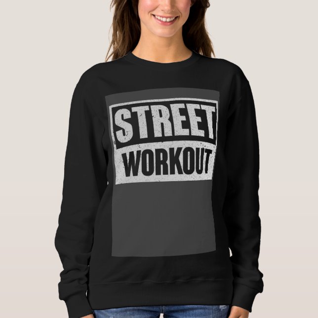 Moletom Street Workout Training Fitness Calisthenics (Frente)