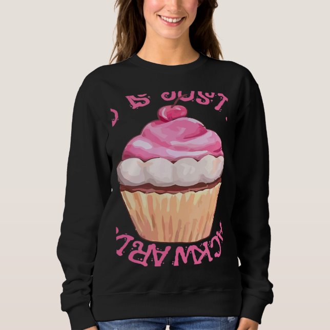 Moletom Stressed Is Just Desserts Backwards  Cupcake (Frente)