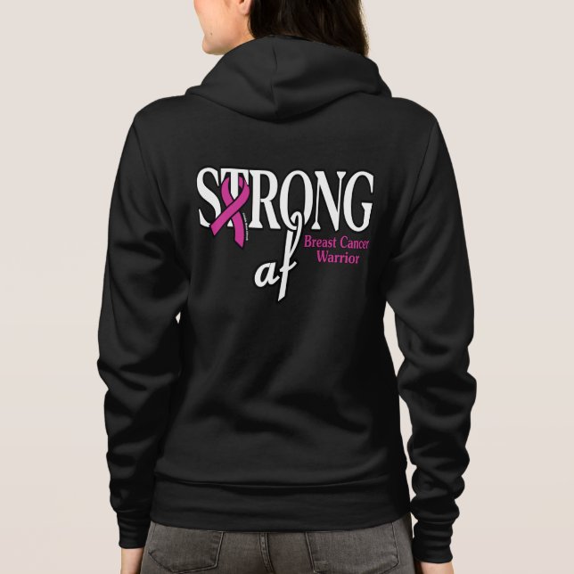 Moletom STRONG af...Breast Cancer (Verso)