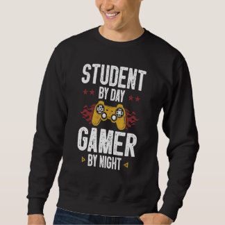 Moletom Student By Day Gamer By Night   Video Game for Gam