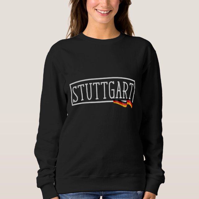 Moletom Stuttgart Alemanha Alemanha Mulheres Alemãs Deutsc (Frente)
