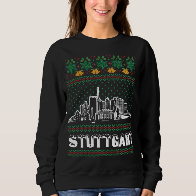 Moletom Stuttgart Alemanha Feia Natal (Frente)