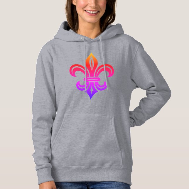 Moletom "Stylized Fleur-de-lis" T-Shirt (Frente)