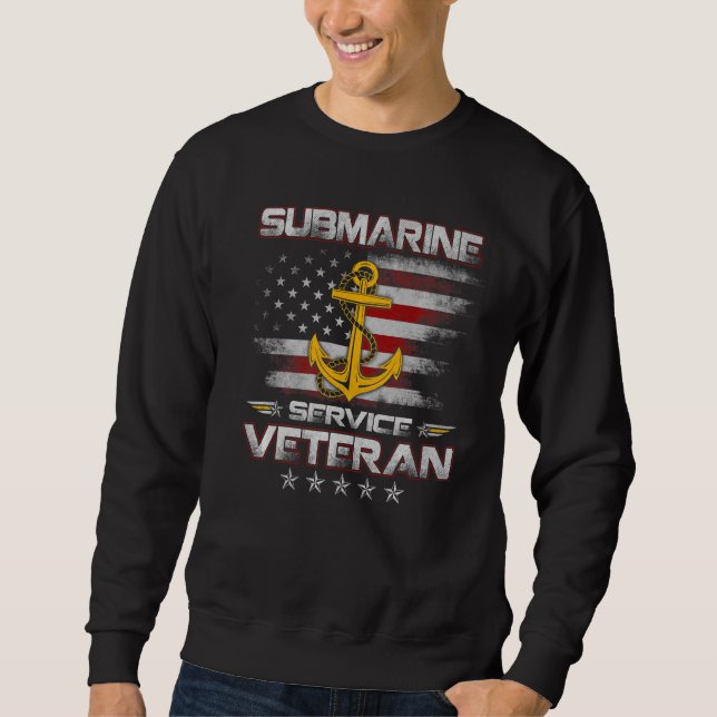 Moletom Submarino de Serviço Submarino Americano (Frente)