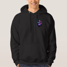 Substituição de ID Personalizado Glitch Wolf Cyber