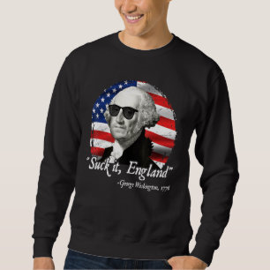 Moletom Suck It England 4 De Julho George Washington 177