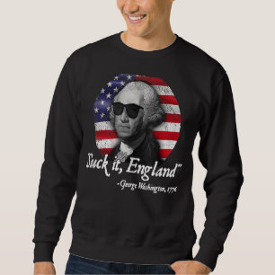 Moletom Suck It England 4 De Julho George Washington 177