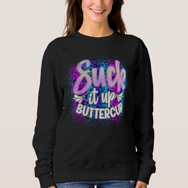 Moletom Suck-It Usa ButterCup Engraçado Sarcástico (Frente)
