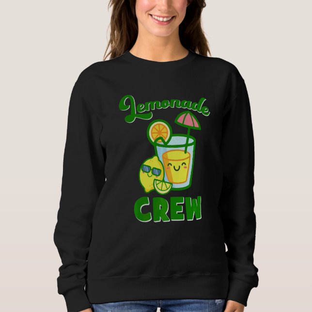 Moletom Suco de Limão para Crianças Lemonade Crew (Frente)