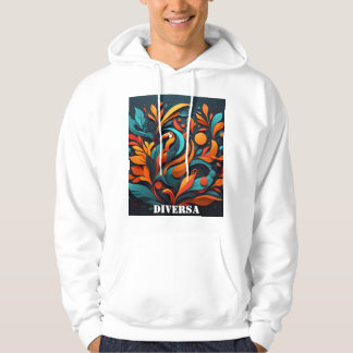 Moletom Sudadera con Arte Simbólico de Biodiversidad
