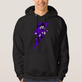Moletom Sudadera cool rayo camuflaje Violeta