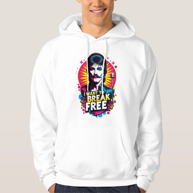 Moletom Sudadera I Want to Break Free (Frente)