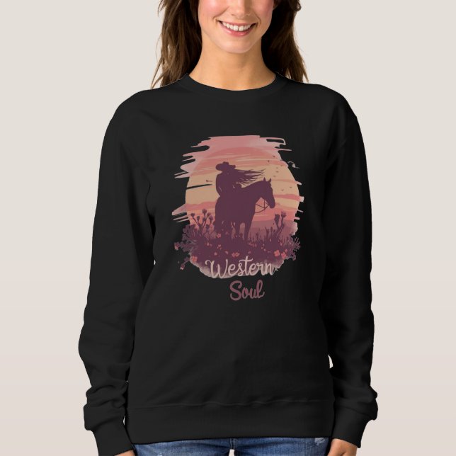 Moletom Sudadera The Abandons sweatshirt - Western Soul - (Frente)