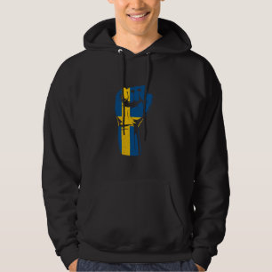 Moletom Suecia Flag Handfist Sueco Pride Sverige Swedish