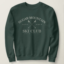 Moletom Sugar Mountain Ski Club, Carolina do Norte