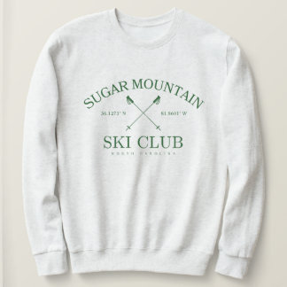 Moletom Sugar Mountain Ski Club, Carolina do Norte
