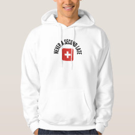 Moletom Suíça Pontualidade Hoodie