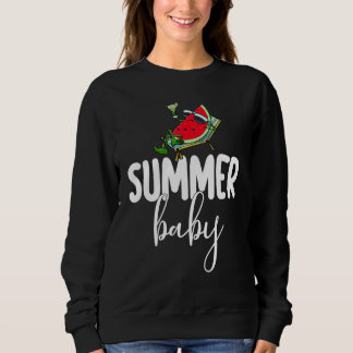 Moletom Summer Babe Watermelon Women Love Melon Fruit 1