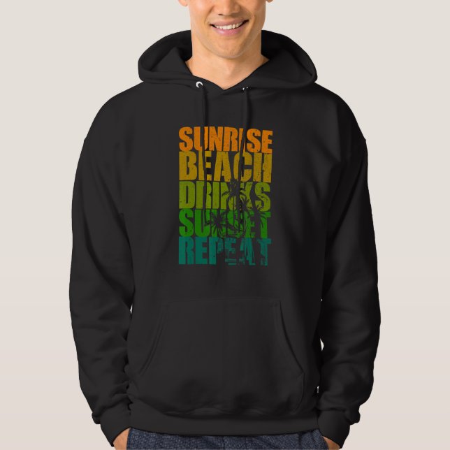 Moletom Summer Sunrise Beach Bebe Sunset Repetir Praia (Frente)