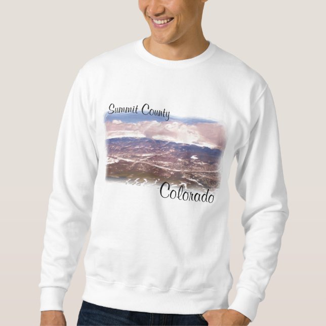 Moletom Summit County sweatshirt do Colorado (Frente)