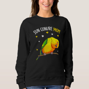 Moletom Sun Conure Mãe Engraçado Papagaio Mulheres
