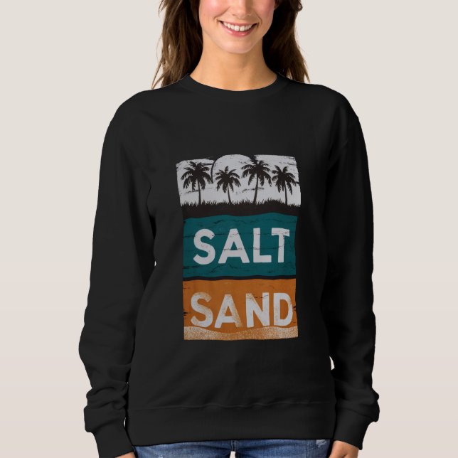 Moletom Sun Sand Salt Beach Vibes (Frente)
