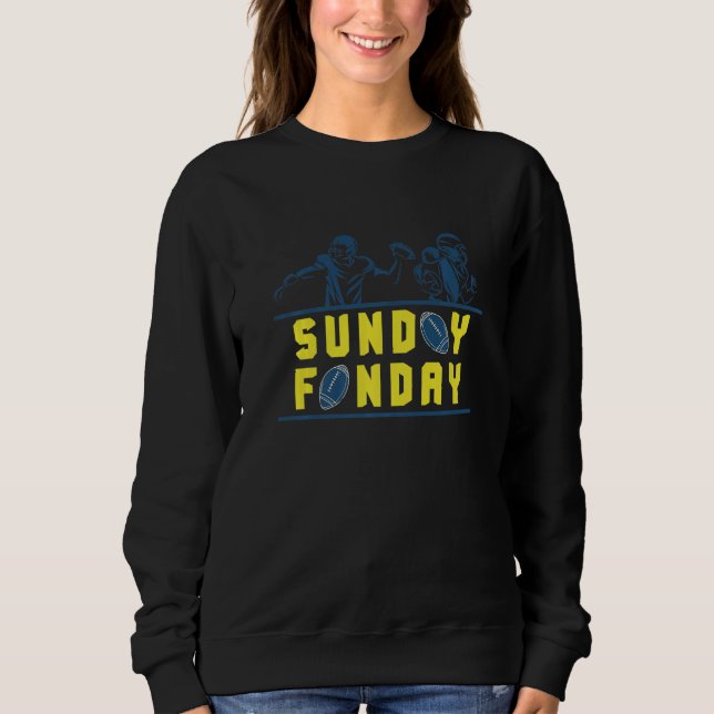 Moletom Sunday Funday American College Football Premium (Frente)